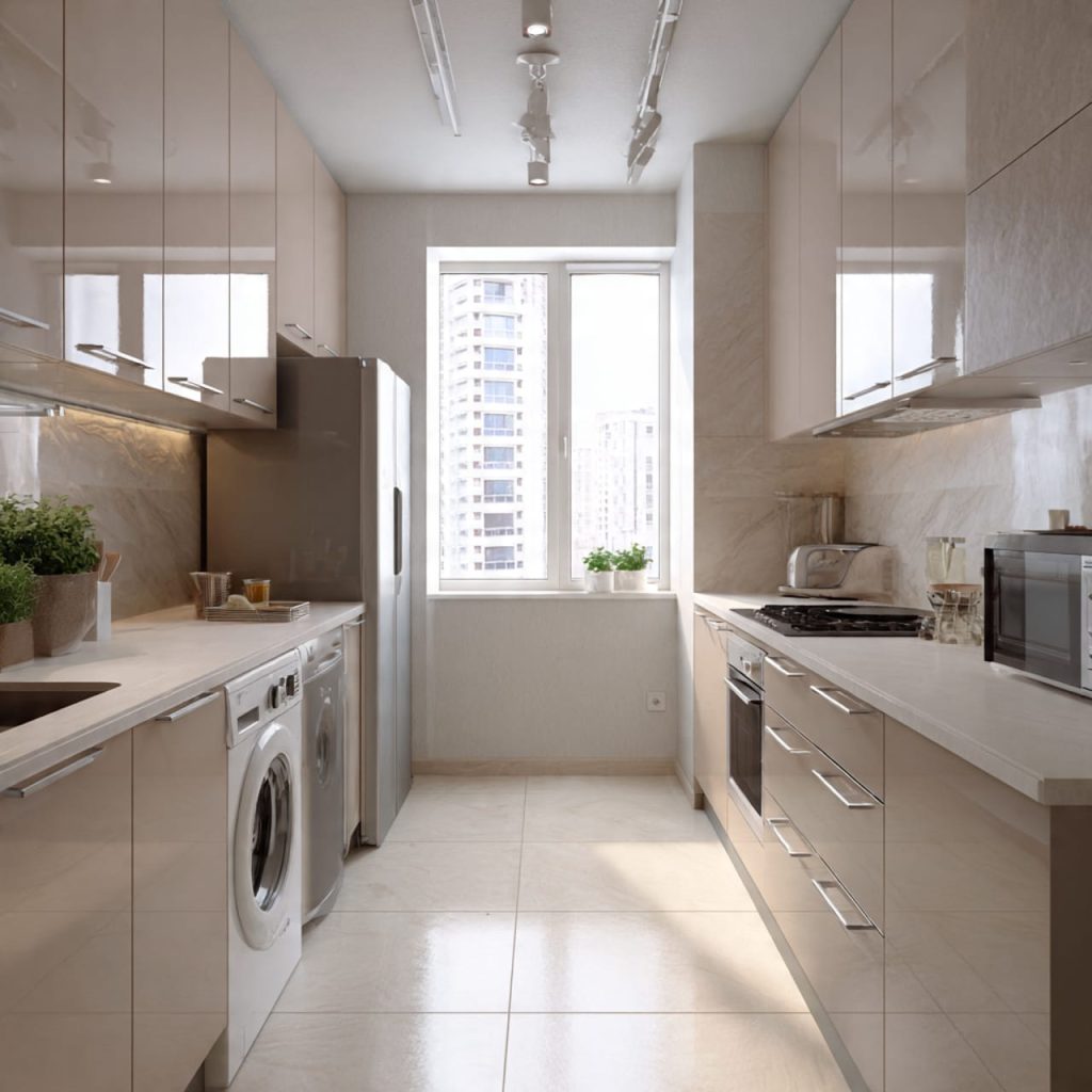 Modern Minimalist Kitchen Ideas for that Cool, Airy Feeling