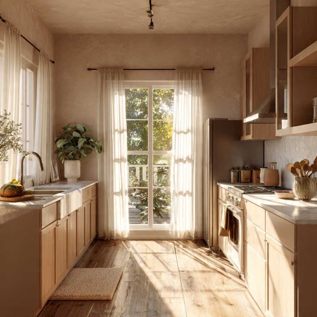 Natural light is the ultimate ally for small spaces.
