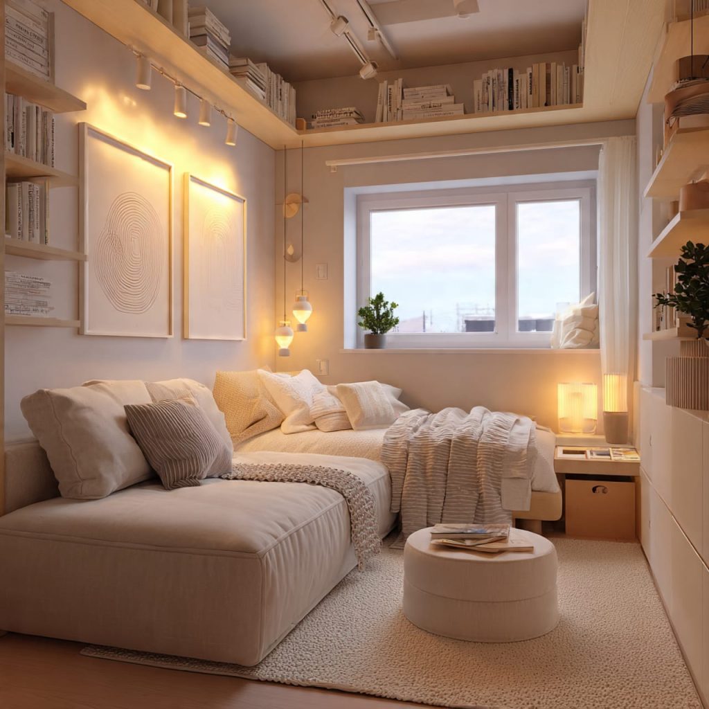 Cozy small bedroom ideas inspired by Korean interior design style