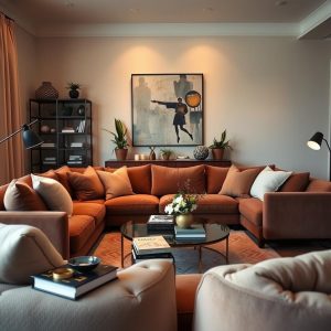 Living Room Decor No Natural Light
