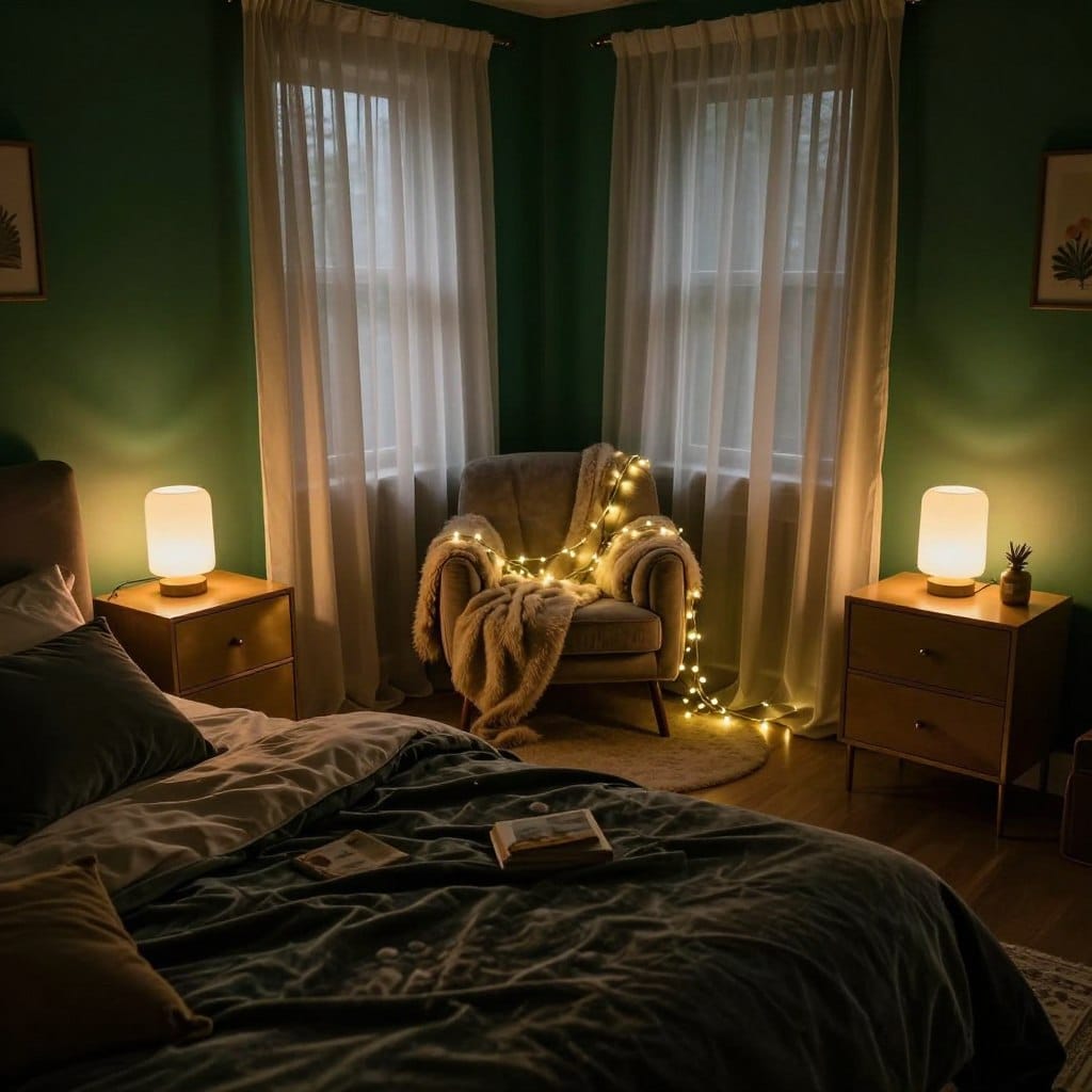 Romantic Moody Bedroom