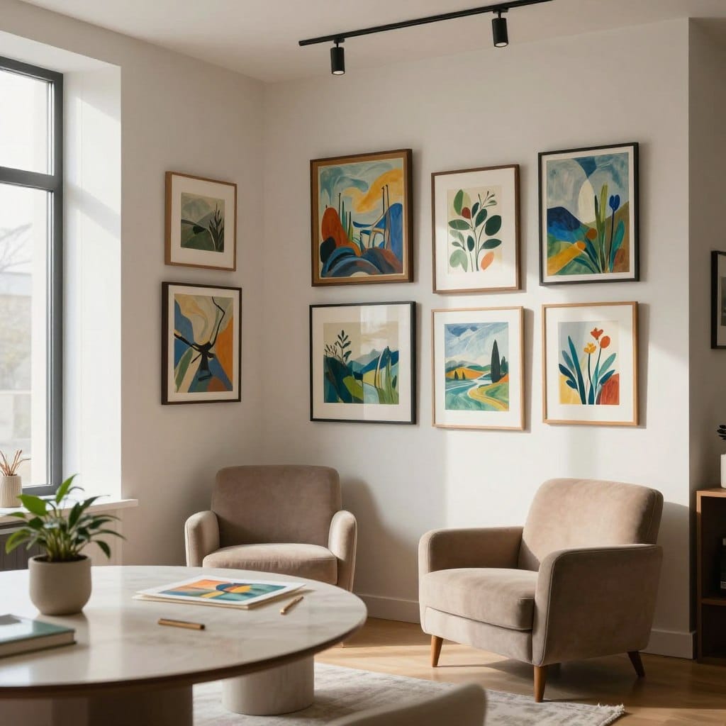 gallery corner design