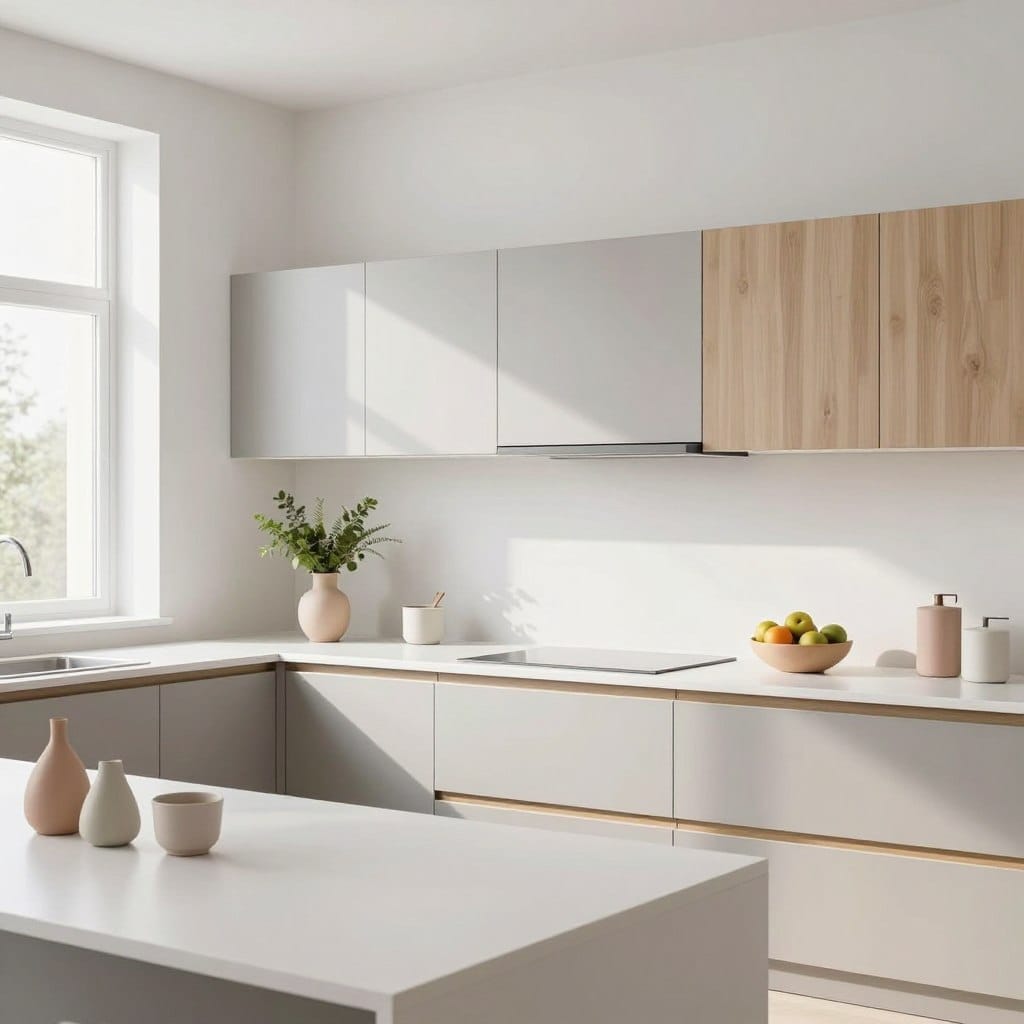 minimalist kitchen color schemes