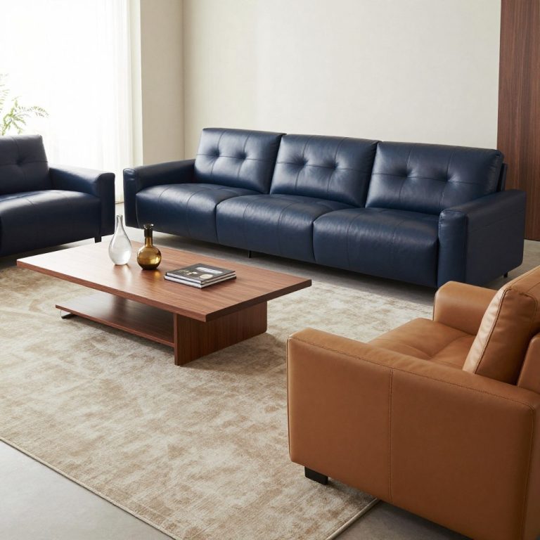 Premium Leather Sofa Designs