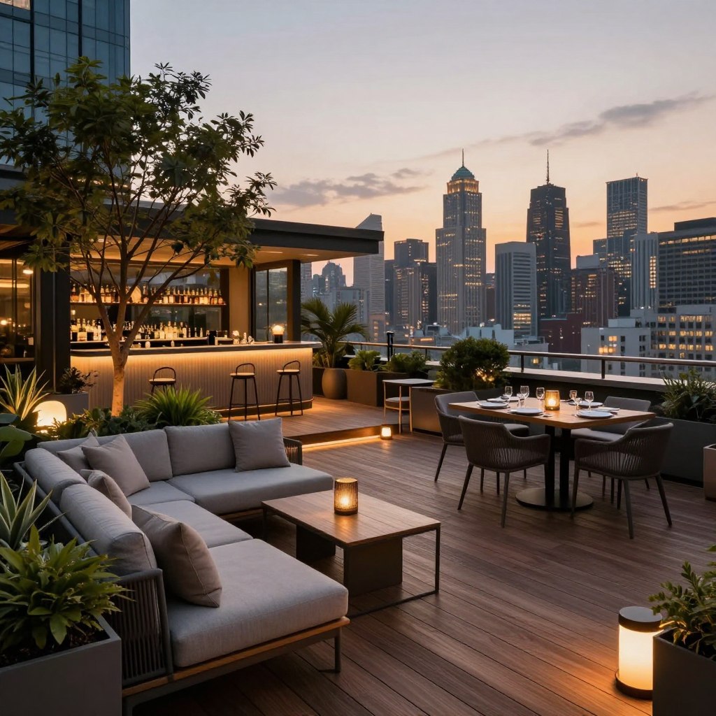 Stylish Rooftop Terrace Ideas